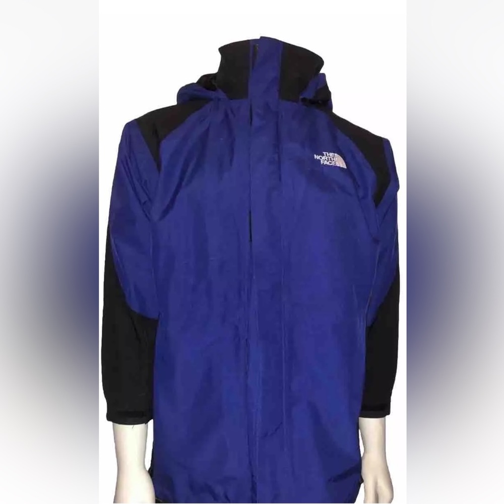 Vtg The North Face Boy’s Blue And Black Mountain Light Ski Shell Jacket Size XL